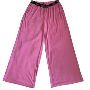 Paris Hilton BubbleGum Pink Glitter/Sparkle Lounge Pants Y2K Size Medium
